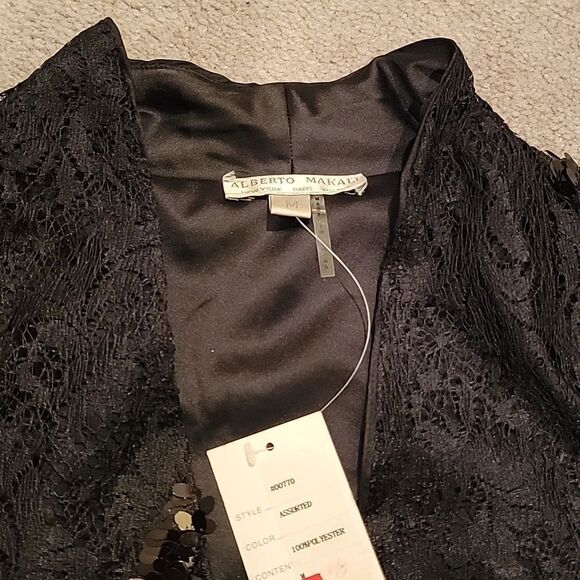NWT Alberto Mikali sequin jacket - Picture 6 of 8